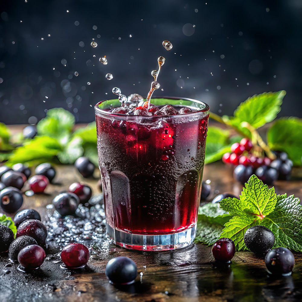 【96】【産直】おいしい発酵カシス(2本組)(日・株式会社コメット)(週刊新潮紹介)