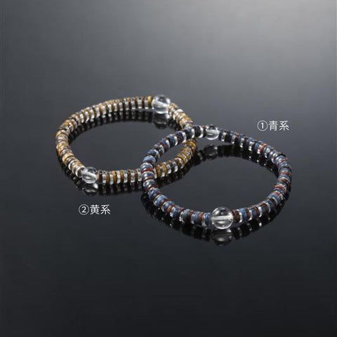 【731】108平珠念珠ブレスレット(日・中野伊助)(週刊新潮紹介)