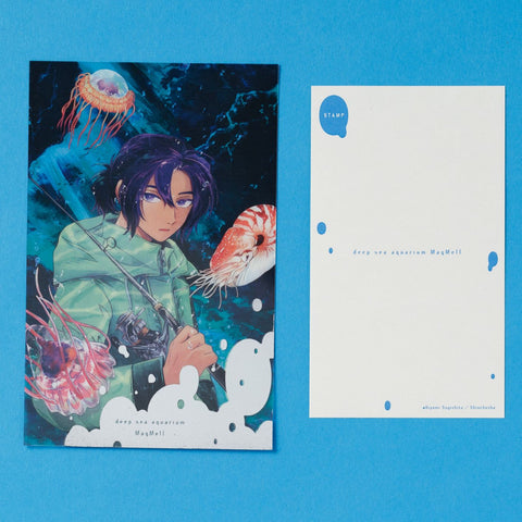 『マグメル深海水族館』クリアポストカード③(白浜深夜)