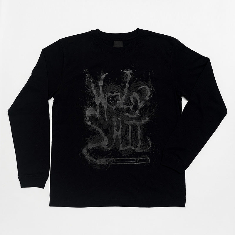 『間違った子を魔法少女にしてしまった』「HOLY SHIT」Tシャツ(ロングスリーブ)