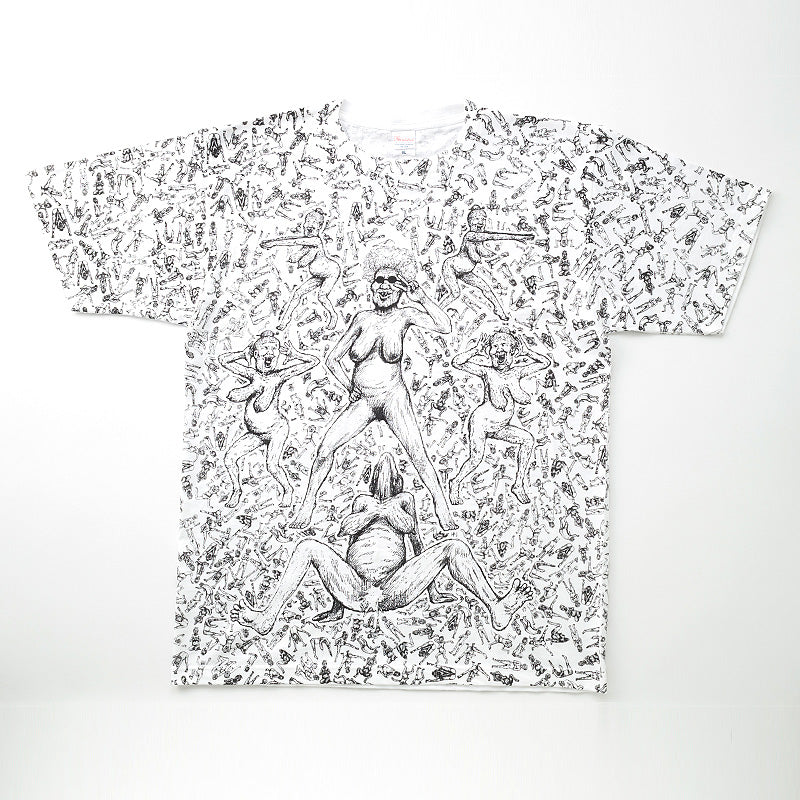 まん○画太郎「描き下ろし」ババア Tシャツ