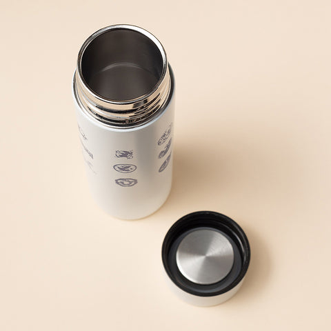 「十二国記」ミニサーモボトル(白)