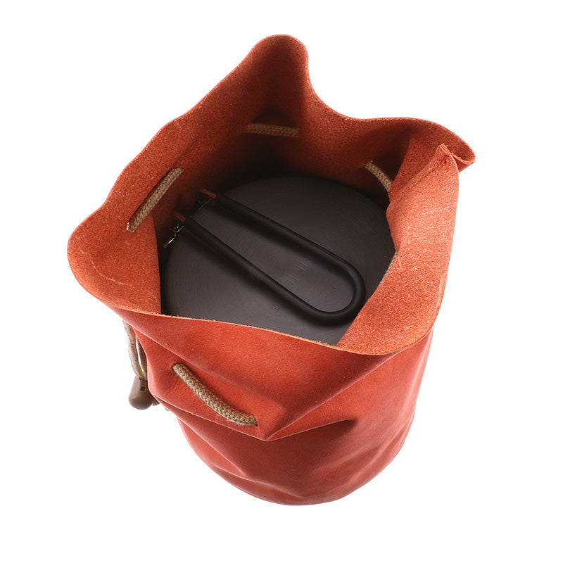 山と食欲と私×tent-Mark DESIGNS 山食革袋【SOLO】~深型ソロクッカー用 革ケース