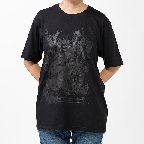 『間違った子を魔法少女にしてしまった』「HOLY SHIT」Tシャツ(BLACK)