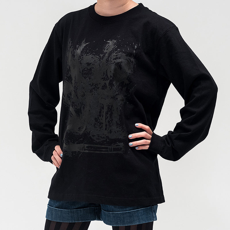 『間違った子を魔法少女にしてしまった』「HOLY SHIT」Tシャツ(ロングスリーブ)