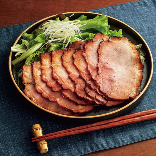 【81】【産直】鹿児島県産豚肉使用 スライス焼豚(日・薩摩ファームブロスト)(週刊新潮紹介)