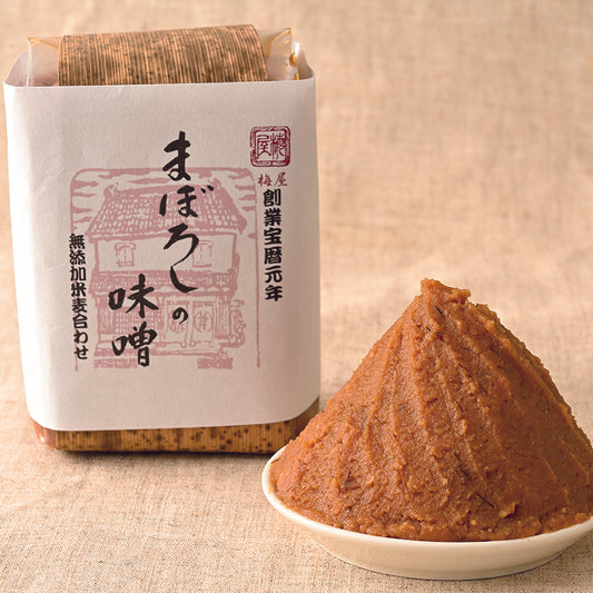【産直】まぼろしの味噌 無添加米麦あわせ(3個入り)(日・山内本店)(PDF限定新潮グルメ直送便DM紹介)