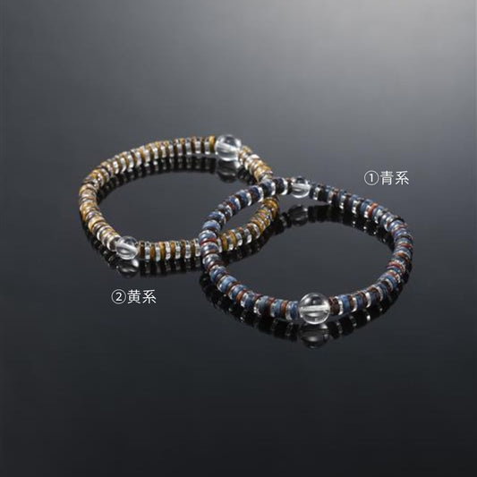 【731】108平珠念珠ブレスレット（日・中野伊助）（週刊新潮紹介）