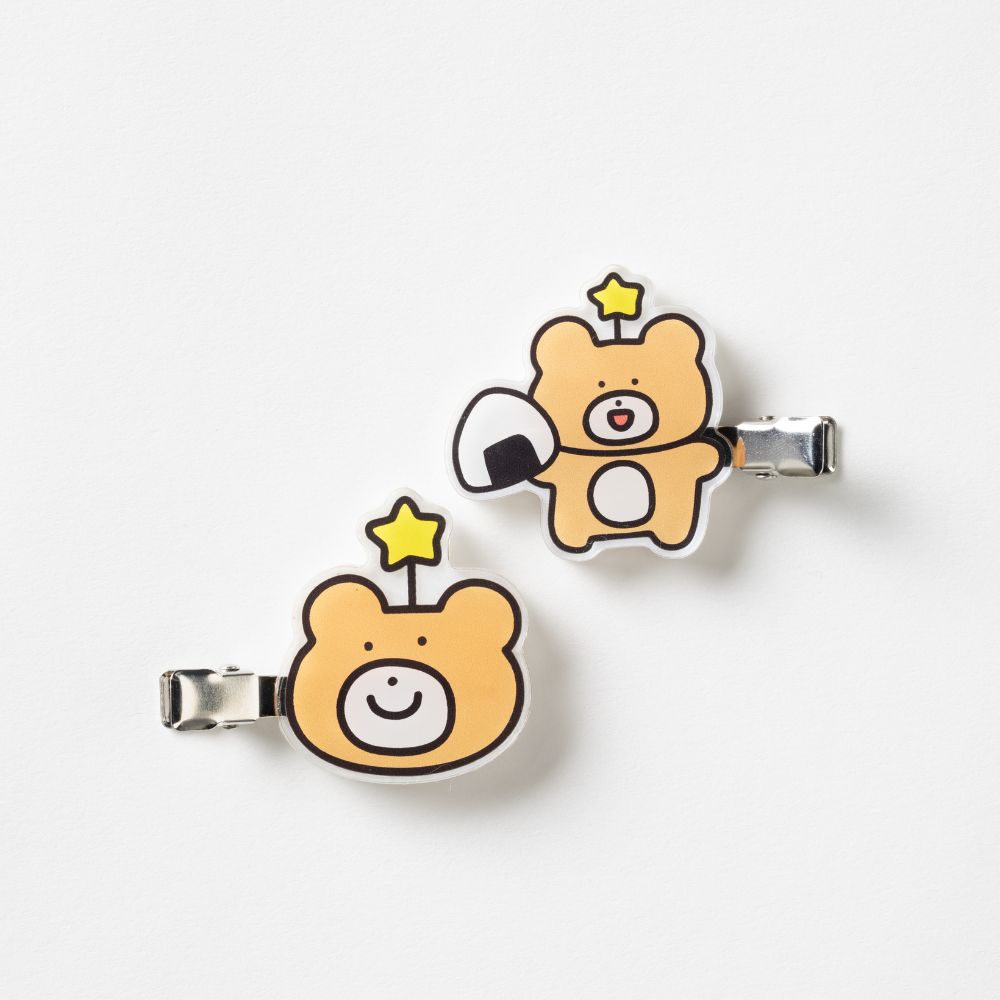 『ニコとぷっちー』ひかるくま前髪クリップ