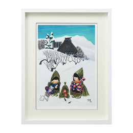 谷内六郎 F 『寒椿』【受注】 – 新潮ショップ