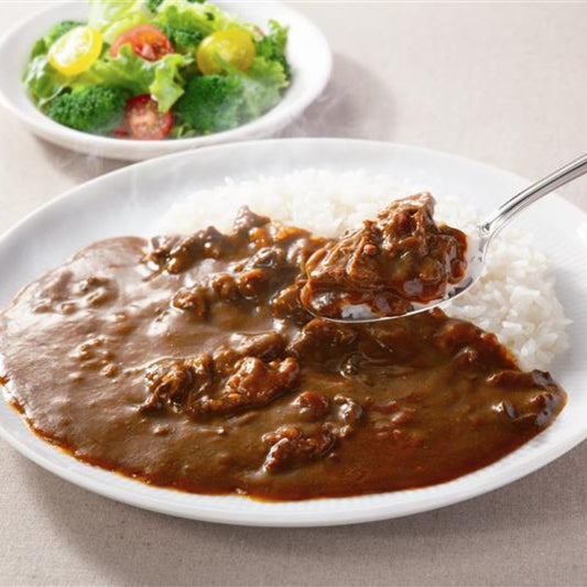 【74】【産直】神戸ビーフ すじカレー(4袋入)(日・帝神志方ミート株式会社)(週刊新潮紹介)