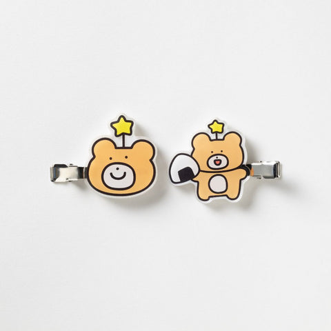 『ニコとぷっちー』ひかるくま前髪クリップ