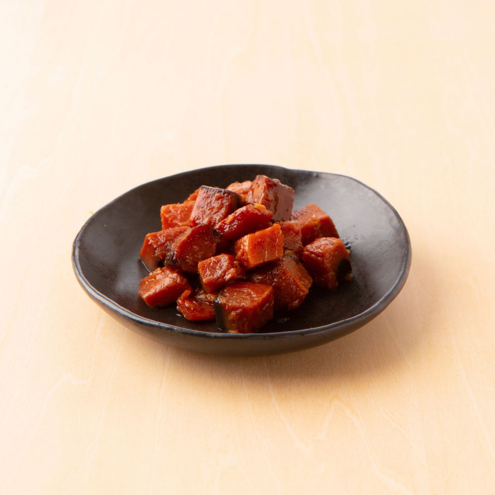 【104】【産直】鹿児島県枕崎産かつお使用 かつお角煮（5袋入）（日・かねだい食品株式会社）（週刊新潮紹介）
