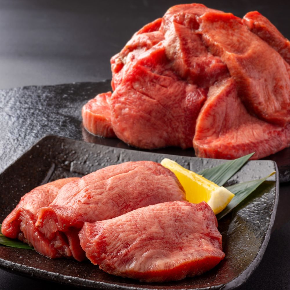 【88】【産直】杜の都 仙台名物 肉厚牛たん塩味&味噌味 食べ比べセット（日・かたい信用やわらかい肉 肉のいとう）（週刊新潮紹介）