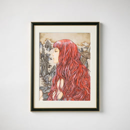 予約＞「十二国記」山田章博 複製原画「芸術新潮」2022年6月号