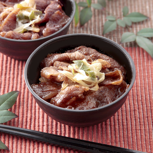 【31】【産直】佐賀牛すき焼き丼(4個入)(日・佐賀冷凍食品株式会社)(週刊新潮紹介)