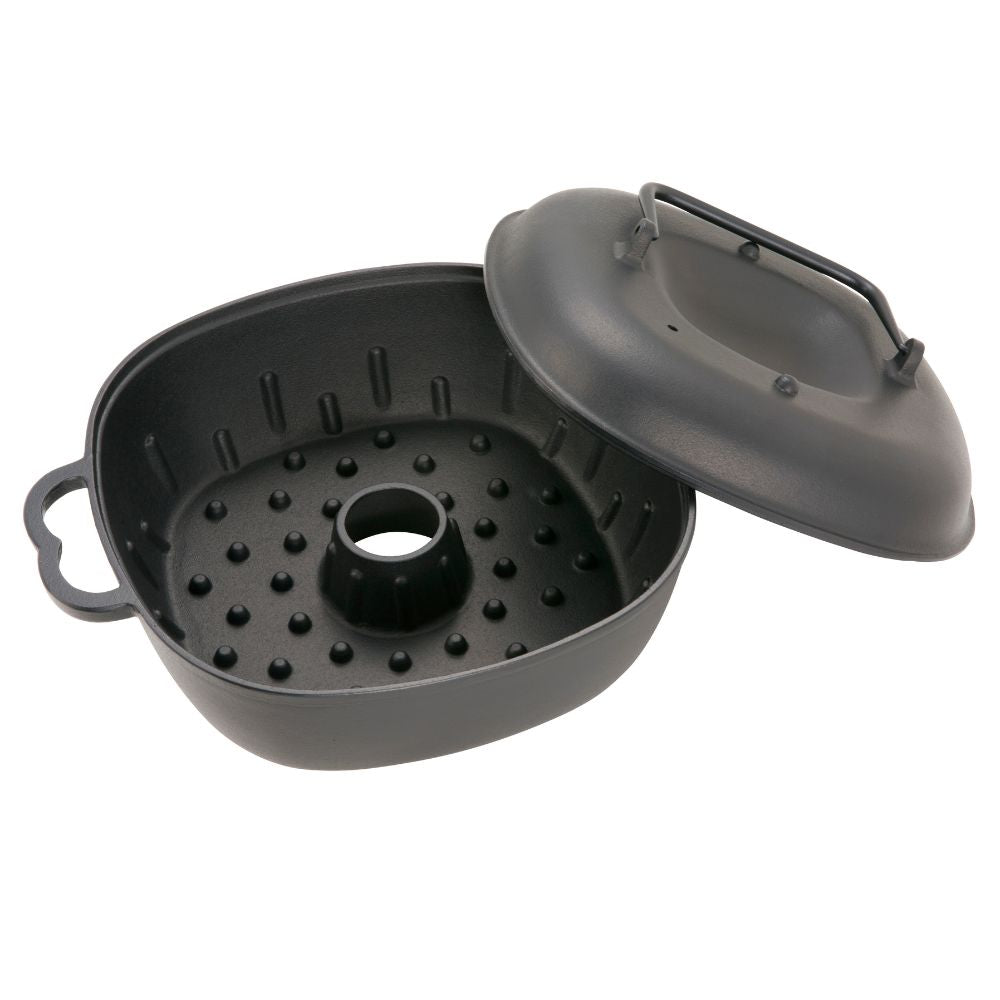 【732】南部鉄器　焼きいも鍋（日・株式会社岩鋳）（週刊新潮紹介）