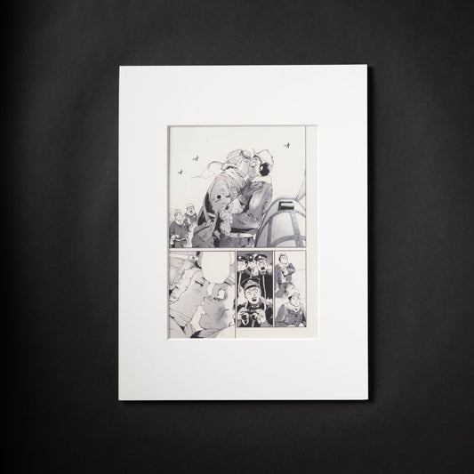 【特価】『蛍火艶夜』マルチプル複製原画１番【傷・折れ有り品】