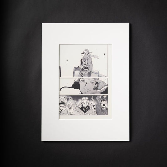 【特価】『蛍火艶夜』マルチプル複製原画２番【傷・折れ有り品】