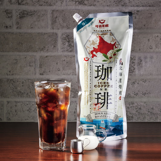 【産直】可否茶館 アイスコーヒー無糖（６本セット）(日・可否茶館)（週刊新潮DM紹介）