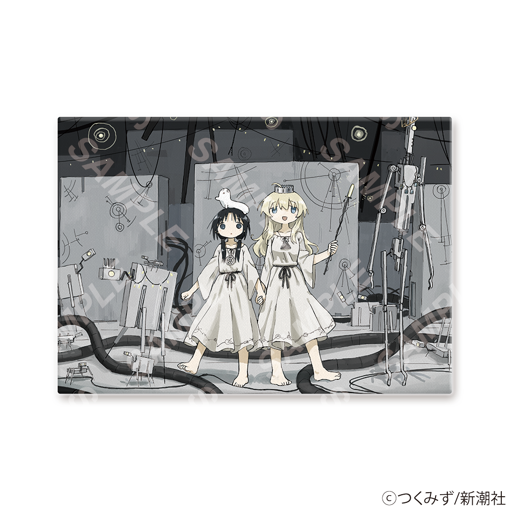 P3キャラファインボード：描き下ろし「少女終末旅行」