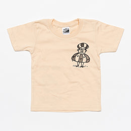 思わず考えちゃう』Tシャツ 子供用（明日やるよ） – 新潮ショップ