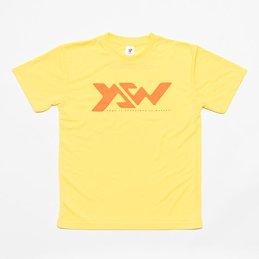 『山と食欲と私』Tシャツ<YSW:イエロー>