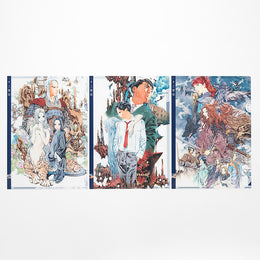 十二国記　【クリアカード付き】DVD 16作品セット 十二国記」クリアファイルセット（第ニ集） – 新潮ショップ