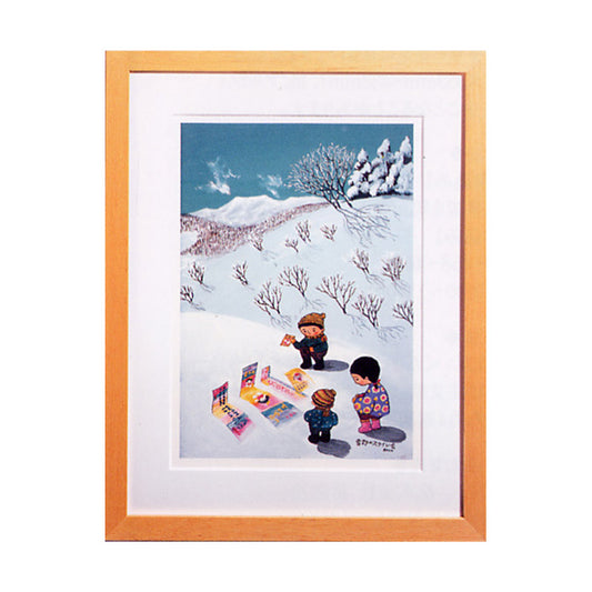谷内六郎 15 『雪野のスライド会』【受注】